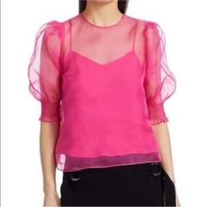 Cinq a Sept Pink Katerina Blouse M